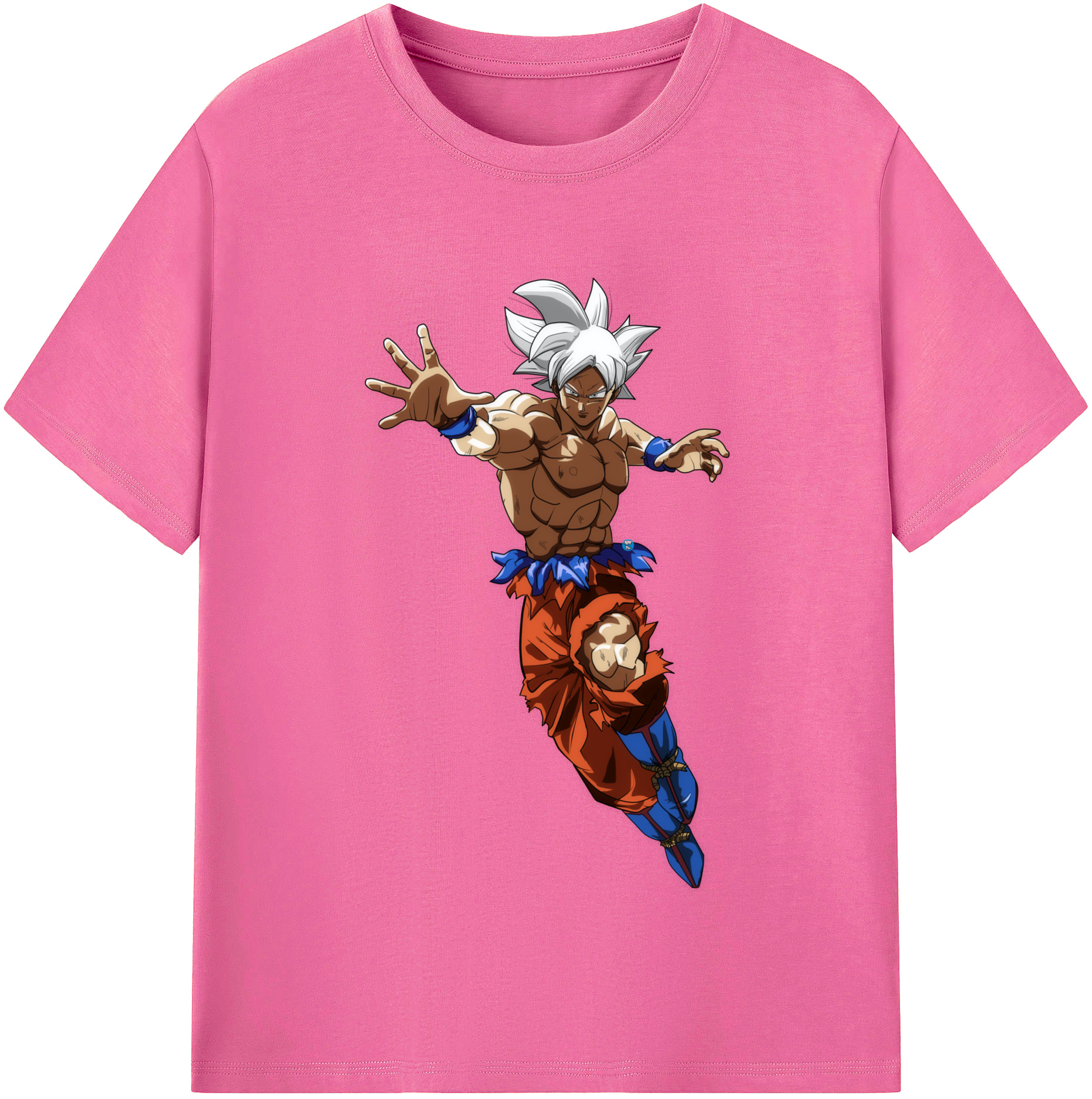 （画像用） ドラゴンボール 孫悟空（そん ごくう）Son Goku カカロット DRAGON BALL Kakarotto レディースカジュアルプリントTシャツ（綿100％）